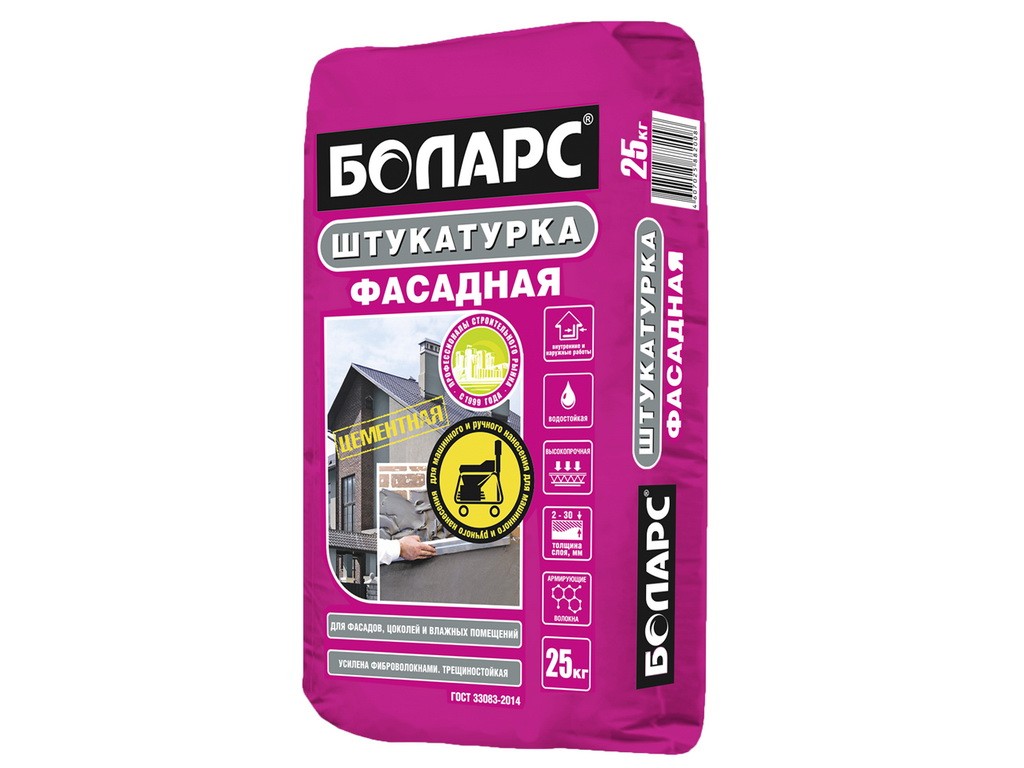 Штукатурка фасадная "Боларс"