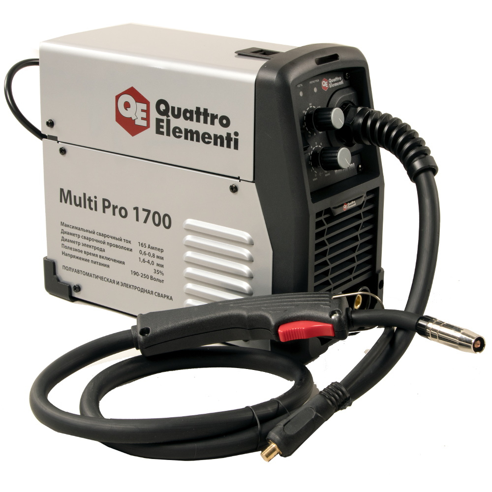 Сварка Multi Pro 1700 165A QUATTRO ELEMENTI 790-052