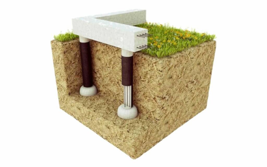 Свайно-ростверковый фундамент