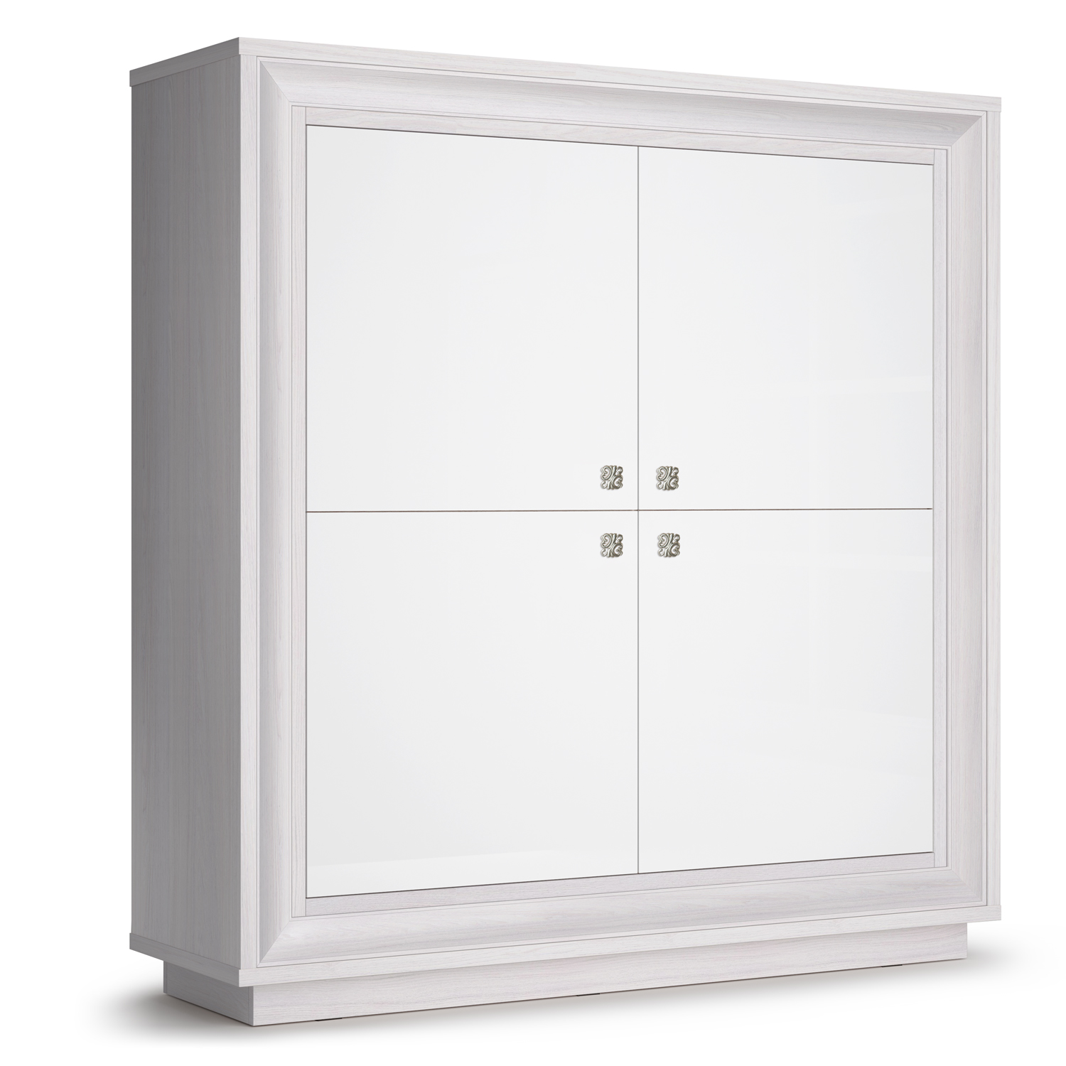 Шкаф 4-х дв. 1364 низкий Прато