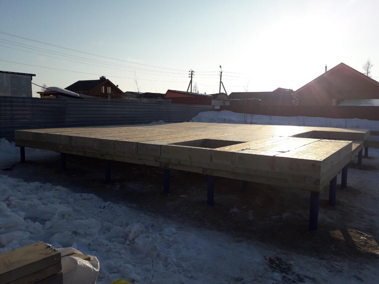 Монтаж перекрытий 