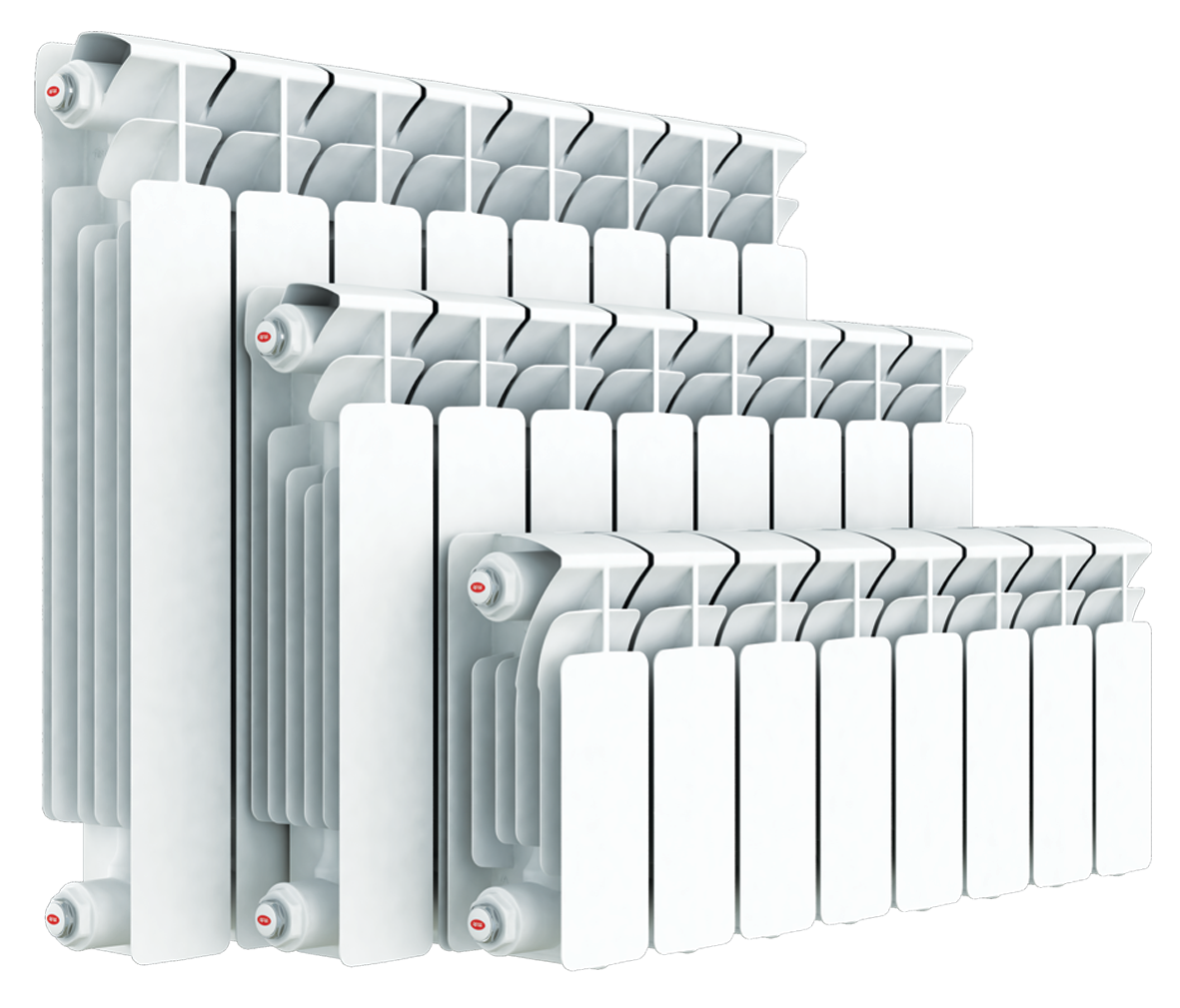 Радиатор биметаллический RIFAR Base 200/100-10 секций