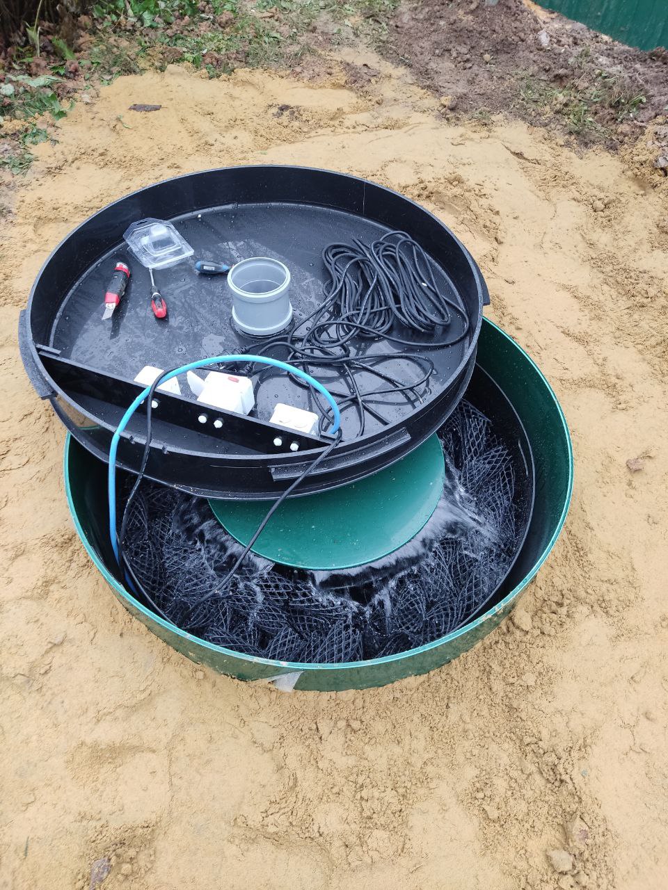 Установка септика под ключ 