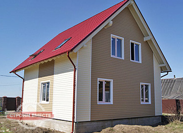 Внешняя отделка SIP домов