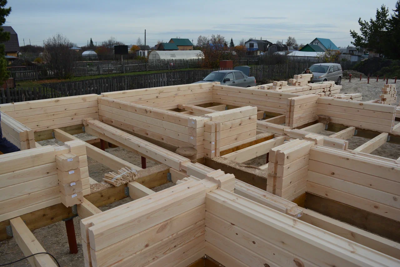 Стеновые комплекты из бруса 