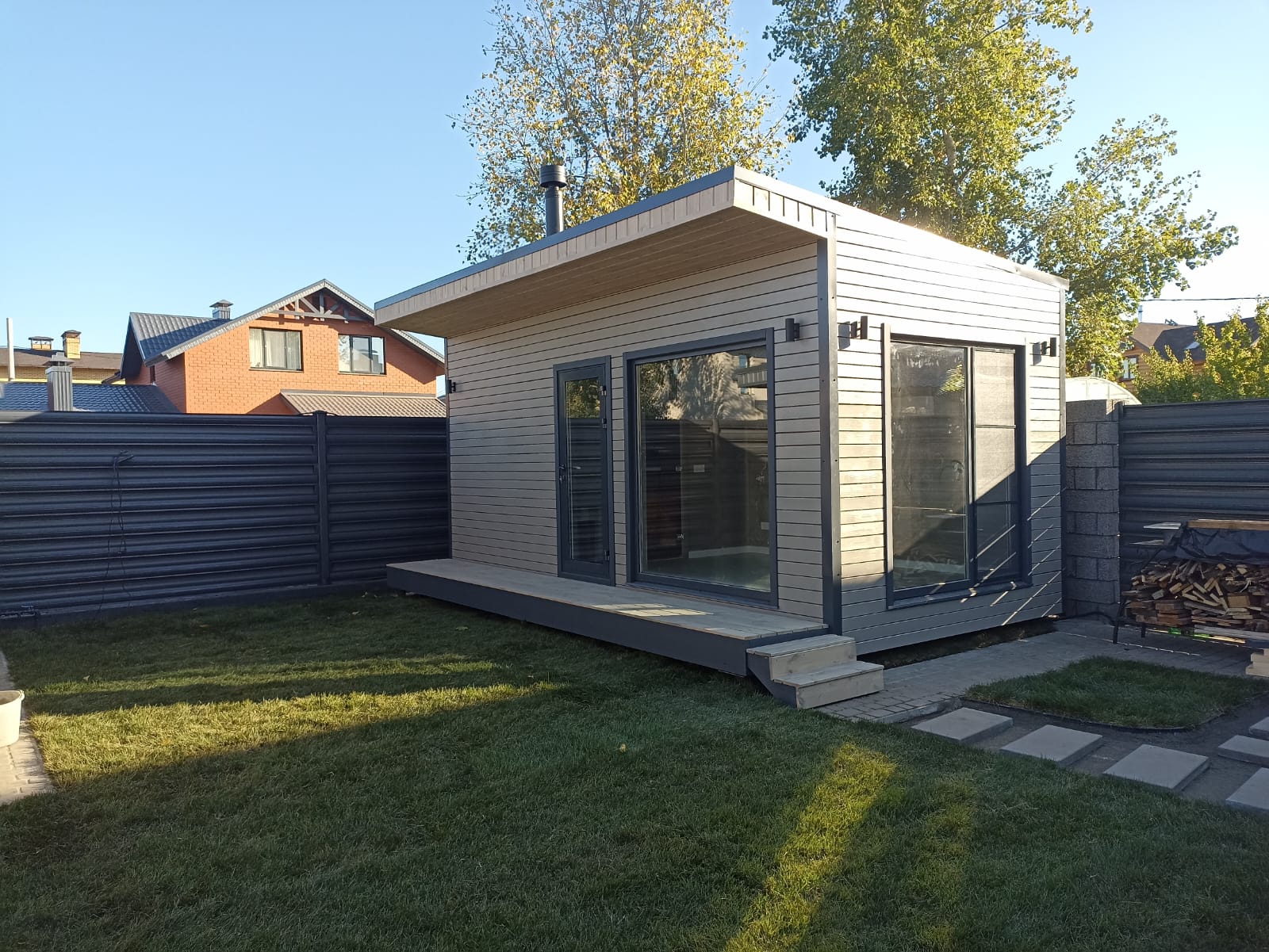 Строительство модульных каркасных бань