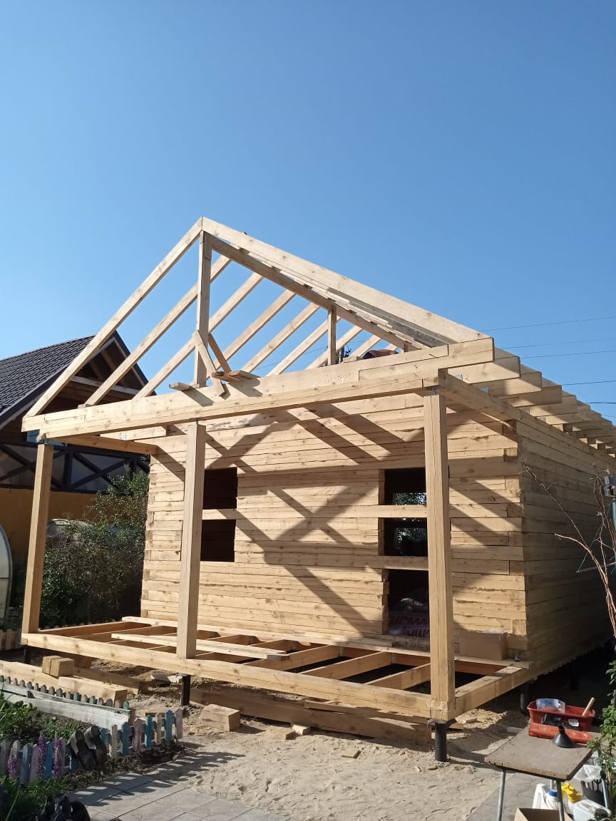 Строительство домов из бруса