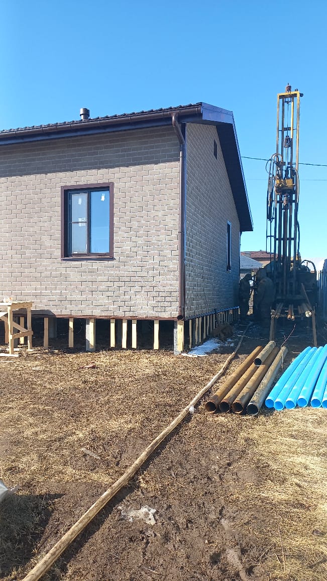 Бурение скважины на воду