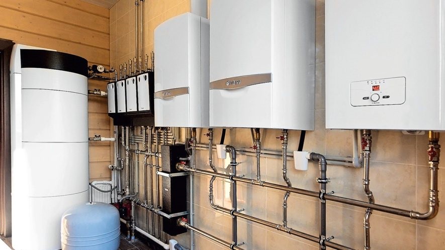 Установка системы отопления