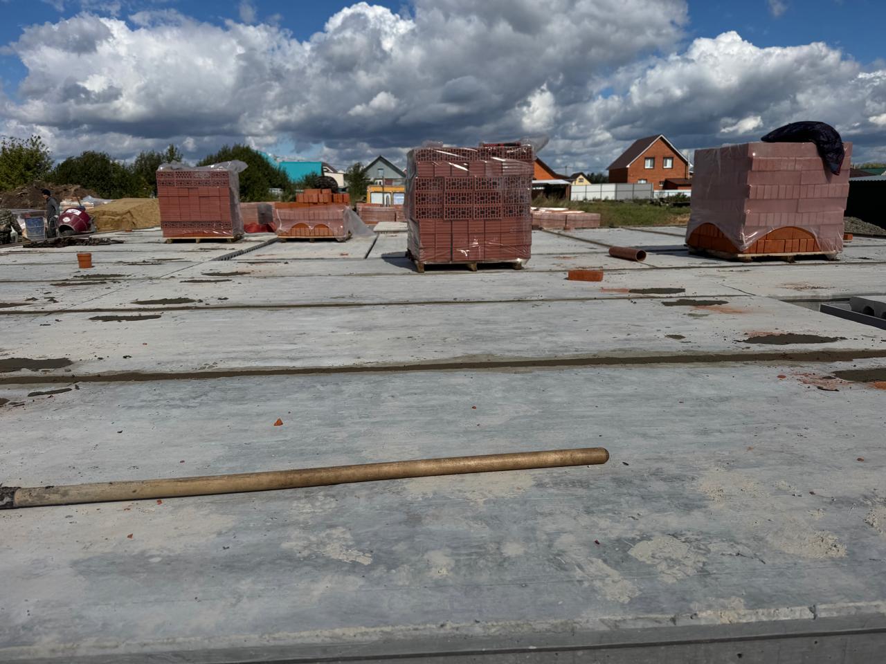 Монтаж монолитных плит