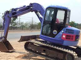 Экскаватор гусеничный Komatsu PC-75UU2 с ковшом