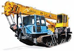 Гусеничный кран на базе ТТ4М МКТ-25 