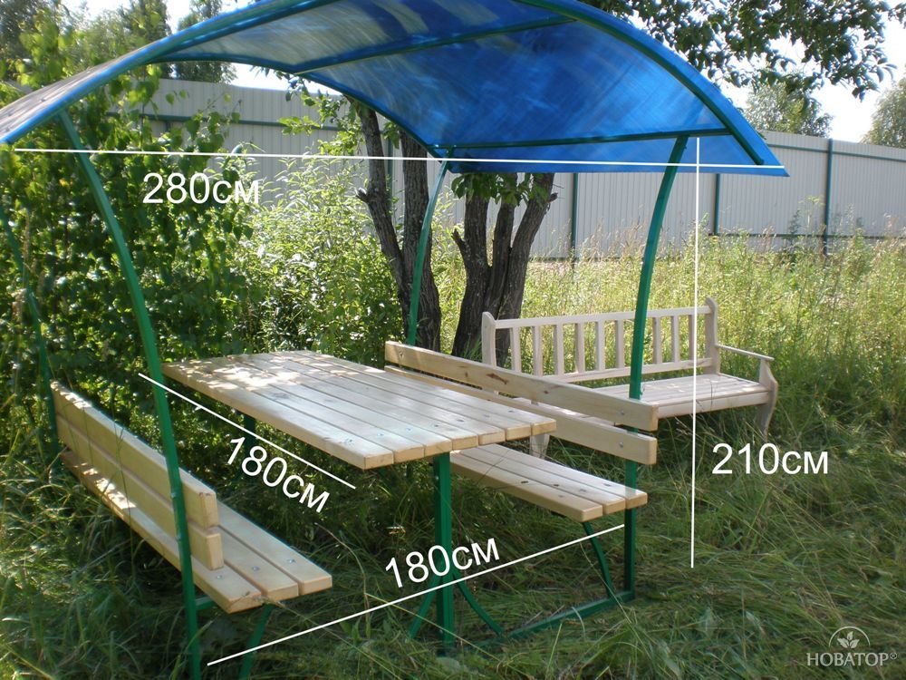 Беседка Дачная