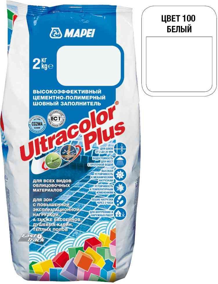 ЗАТИРКИ MAPEI ULTRACOLOR PLUS БЕЛАЯ