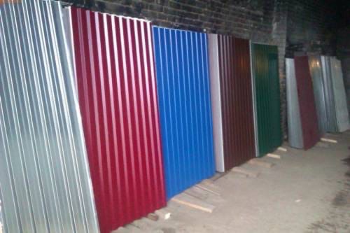 Профлисты для забора и крыши