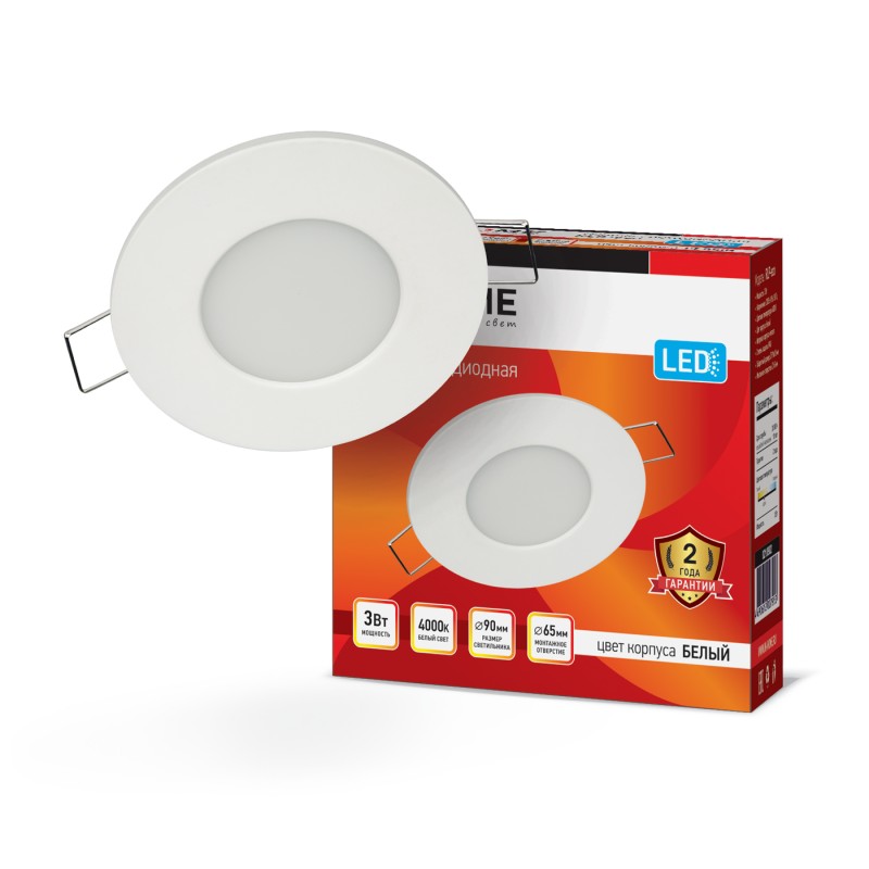 Панель светодиодная круглая 