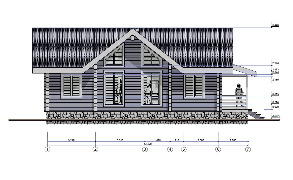 Разработка проектов деревянных домов