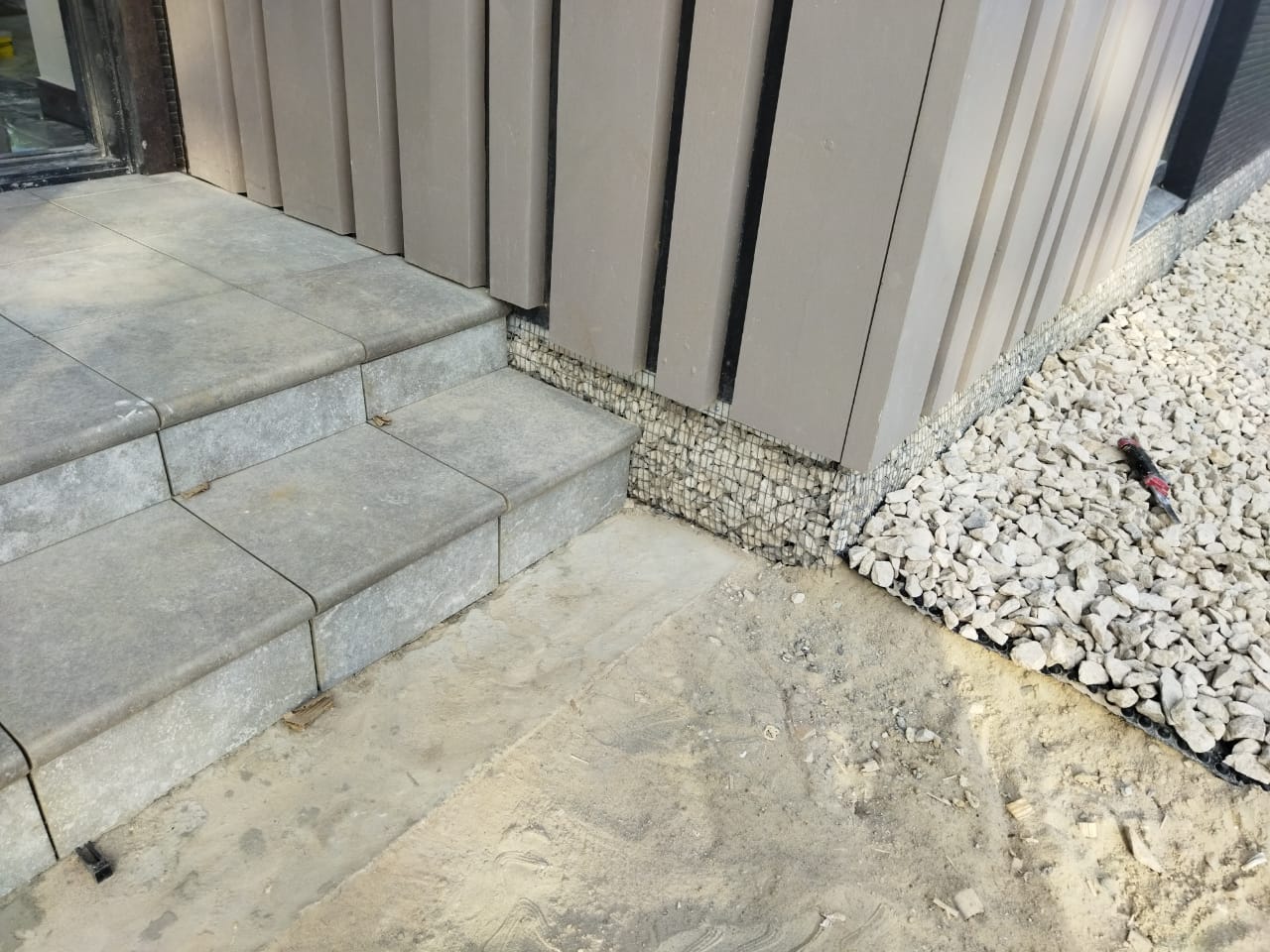 Дренаж, мягкая отмостка